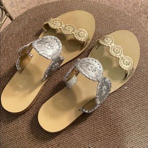 Jack Rogers Lauren Sandals Size 7